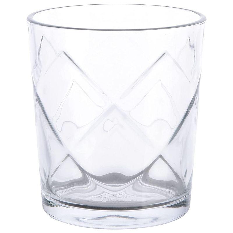 Gibson Home 16 Piece Lattice Glassware Drinkware Set