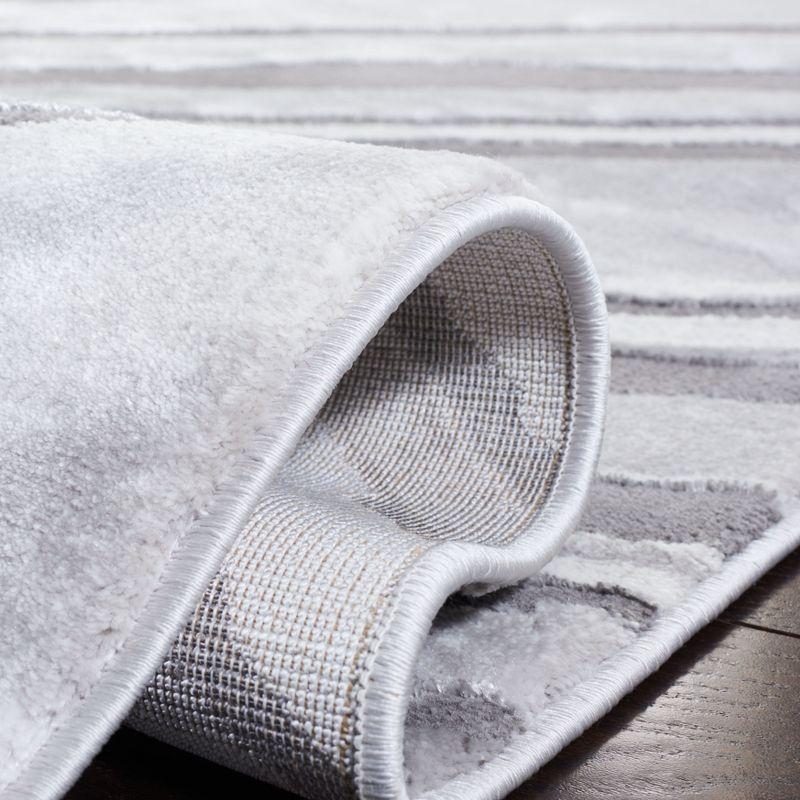Craft CFT843 Loomed Indoor Area Rug - Light Grey/Grey - 6'7"x6'7" - Safavieh