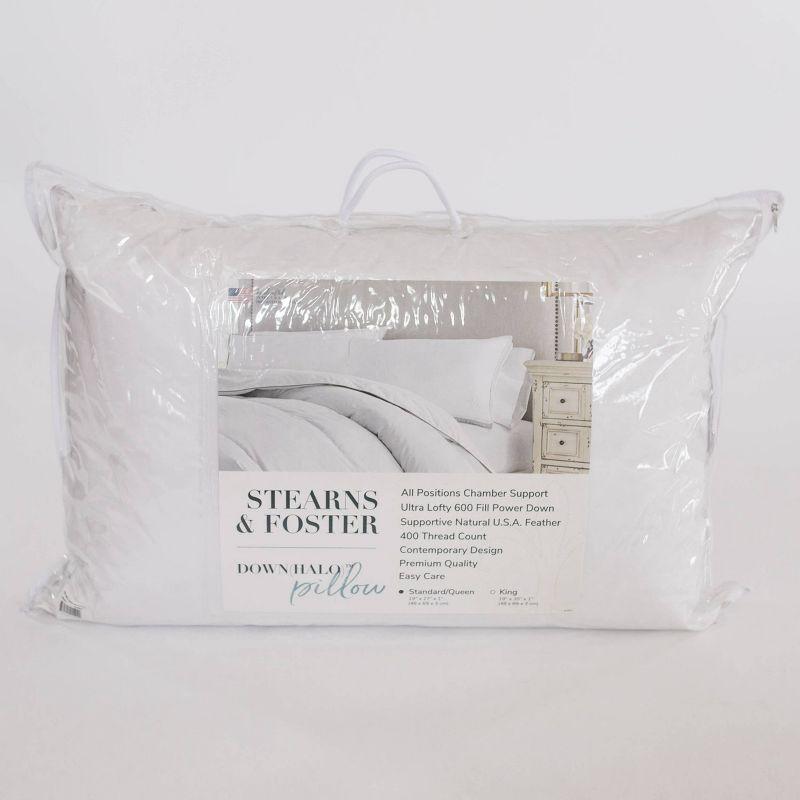 Halo All Positions RDS Certified Down Bed Pillow- Stearns & Foster