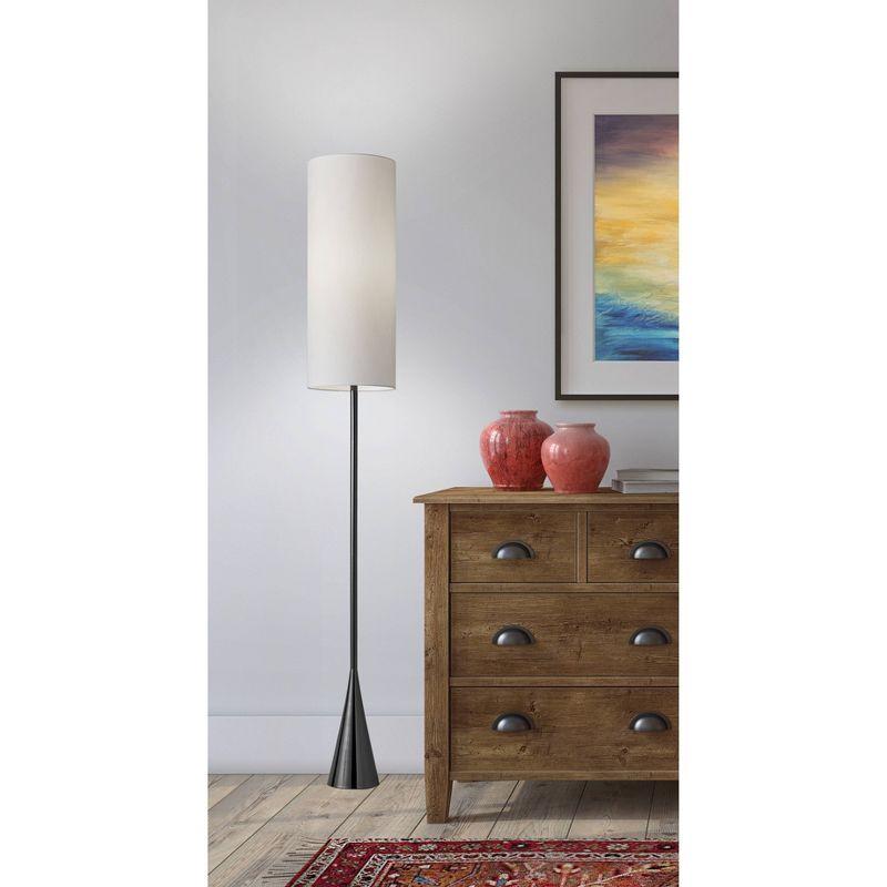 Bella Floor Lamp Black Nickel - Adesso