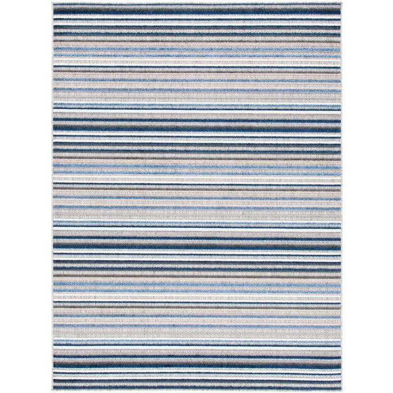 Cabana CBN323 Loomed Indoor Area Rug - Grey/Blue - 5'3"x7'6" - Safavieh