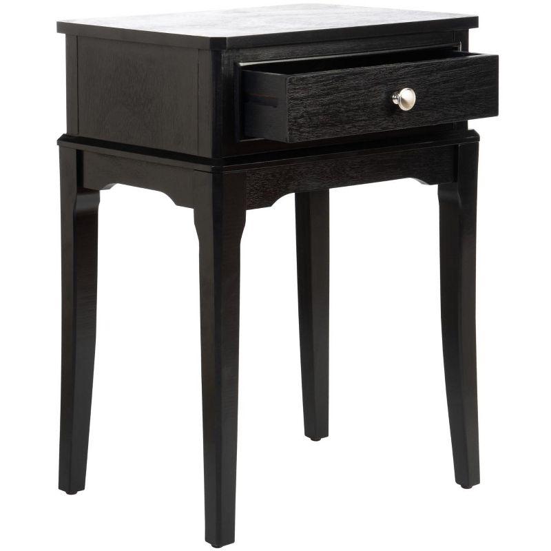 Opal 1 Draweraccent Table - Black - Safavieh