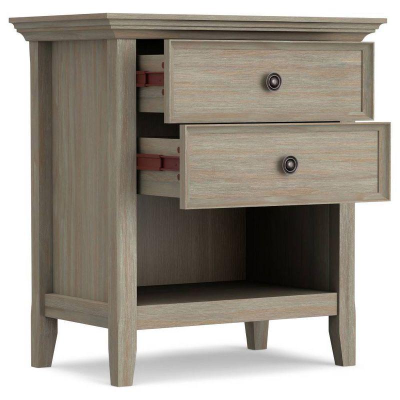 Amherst 2 - Drawer Solid Wood Nightstand