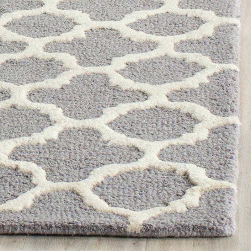 Hand Tufted Wool Geometric Rug