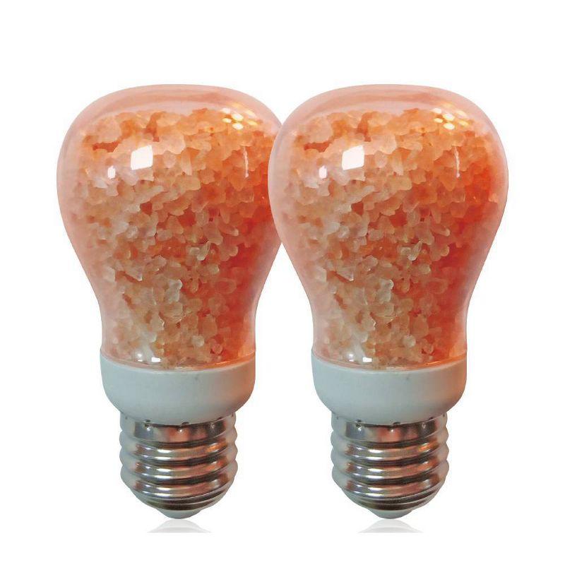 Himalayan Glow Natural Salt Tree 2-Light Night Light Set