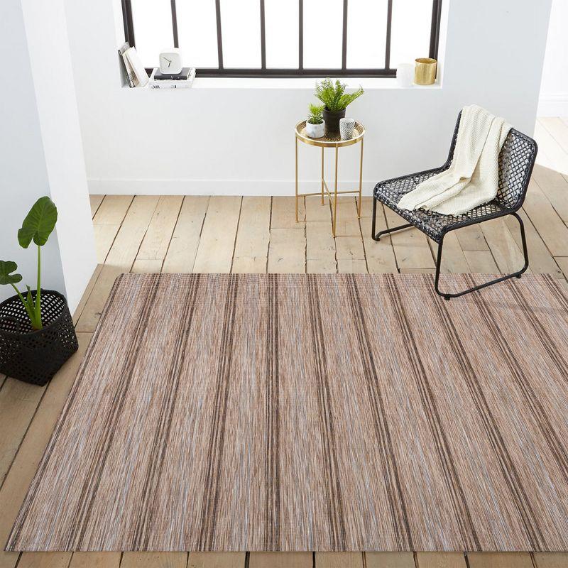 Bo Modern Farmhouse Wide Stripe Area Rug  - JONATHAN Y