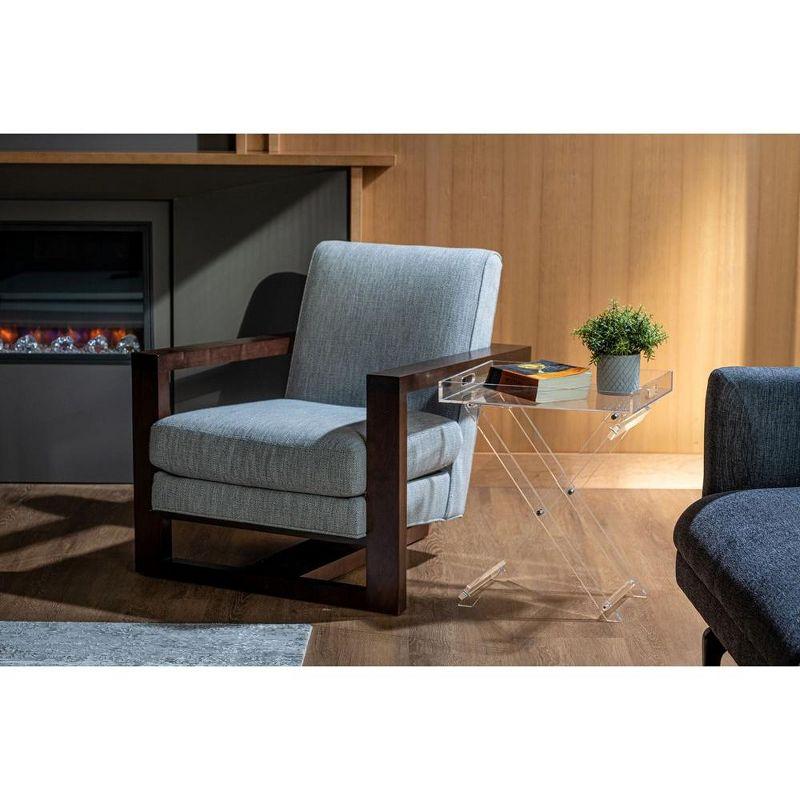 Design Styles Acrylic Folding Tray Table