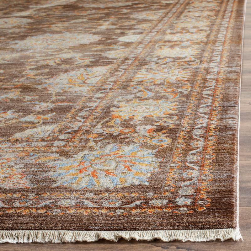 Vintage Persian VTP469 Power Loomed Indoor Runner Rug - Brown/Multi - 2'2"x12' - Safavieh