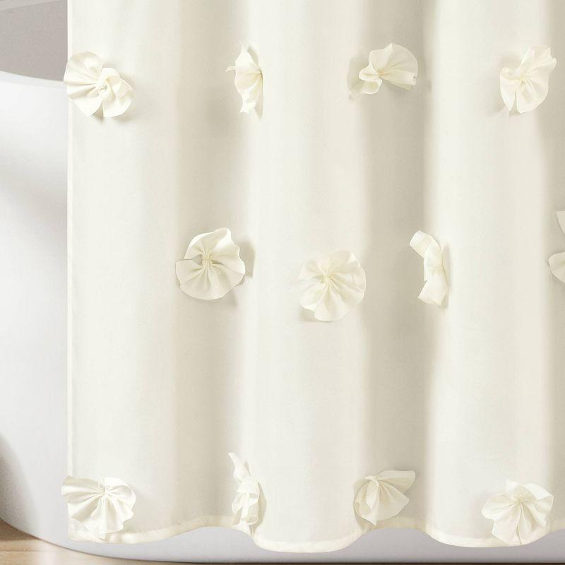 Lush Decor Riley Floral Shower Curtain