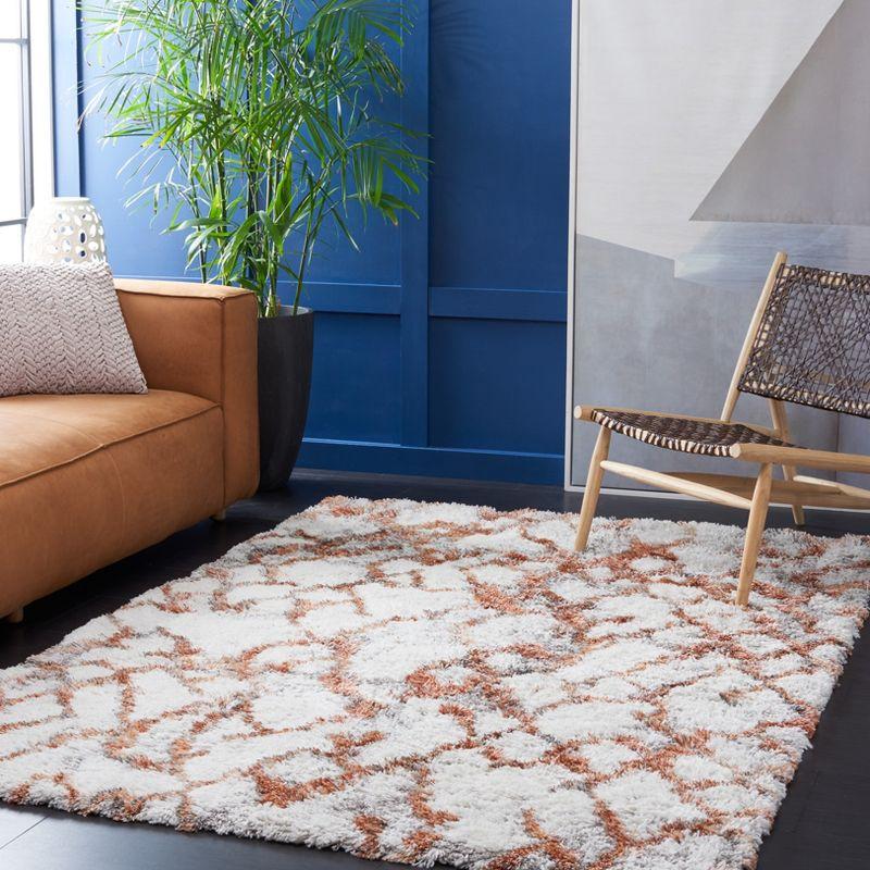 Horizon Shag 800 HZN894 Power Loomed Rugs - Safavieh