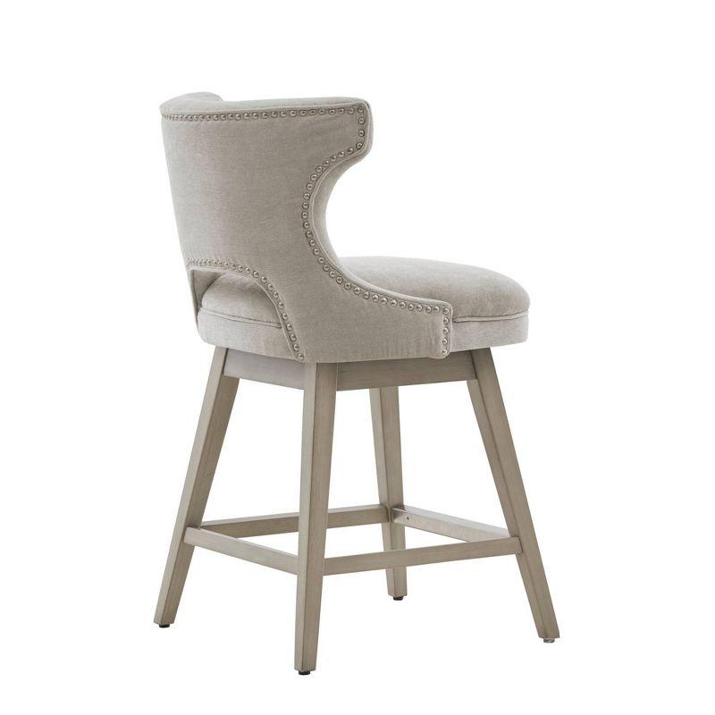 25.75" Cheryl Swivel Counter Height Barstool - Madison Park