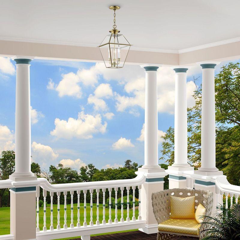 Livex Lighting Westover 3 - Light Pendant in  Antique Brass