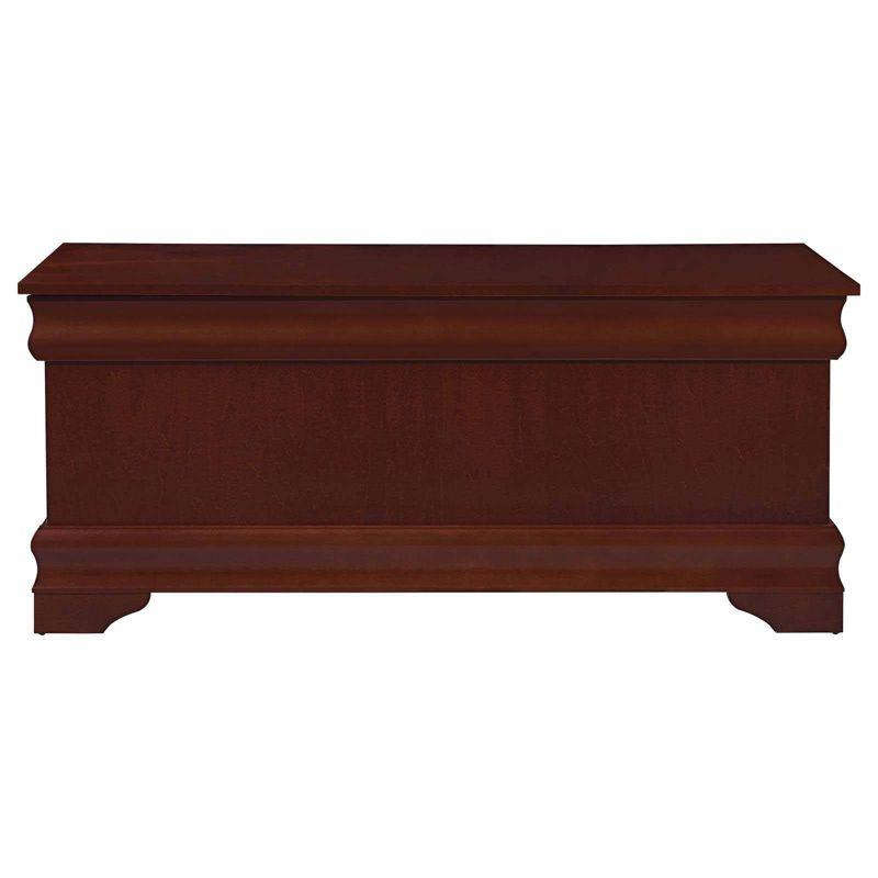 Coaster Pablo Traditional Rectangular Wood Cedar Chest Warm Brown