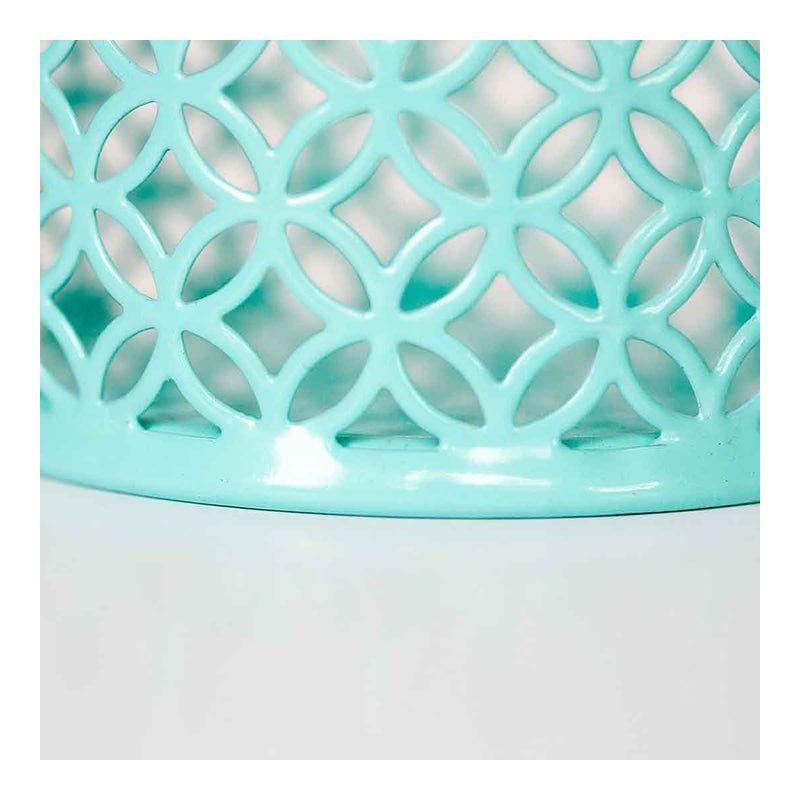 Blu Monaco Aqua 6 Piece Cute Desk Organizer Set - Desk Organizers and Accessories for Women - Cute Office Desk Accessories - Desktop Organization