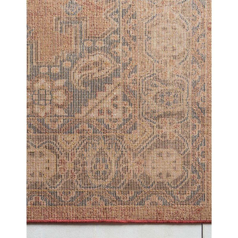 Unique Loom 7' 0 x 10' 0 Utopia Larissa Terracotta Area Rug