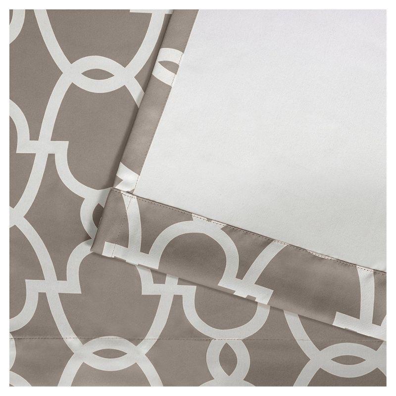 2pk Room Darkening Gates Sateen Woven Curtain Panels - Exclusive Home: