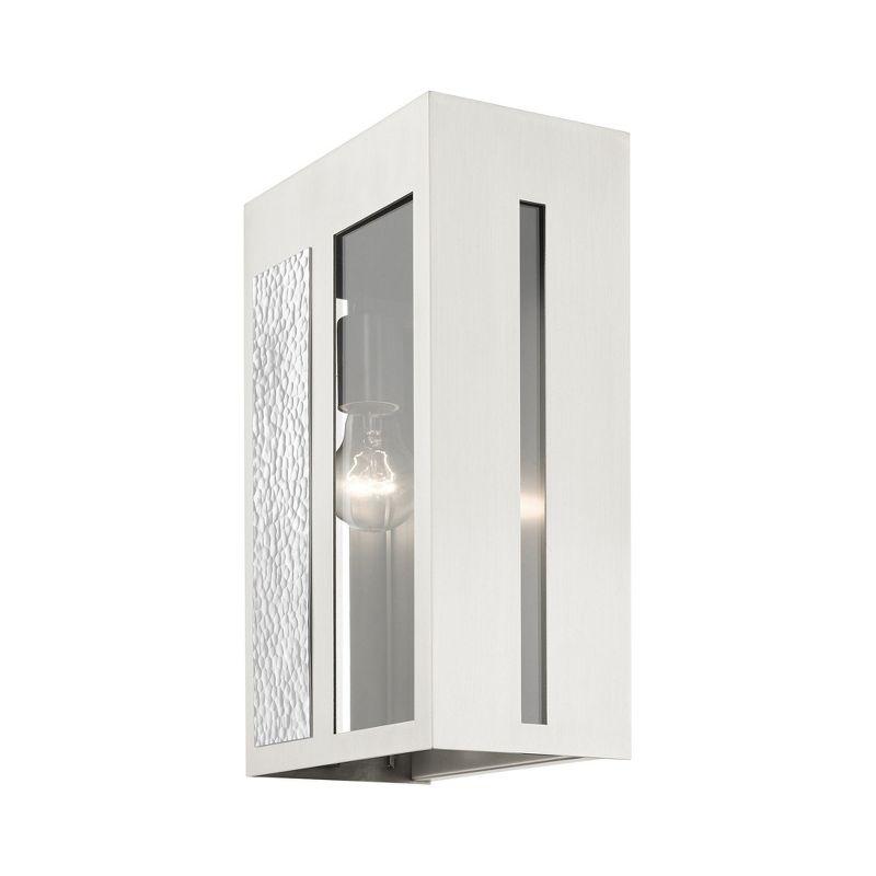 Livex Lighting Lafayette 1 - Light Wall Light in  Brushed Nickel