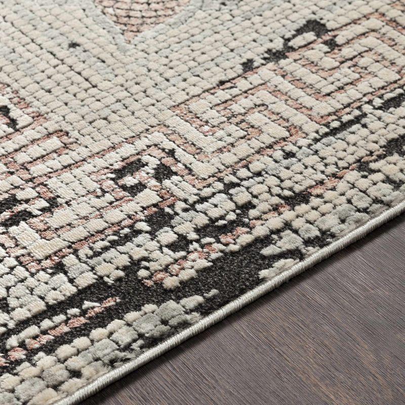 Hauteloom Rectangle Area Rug   Beige