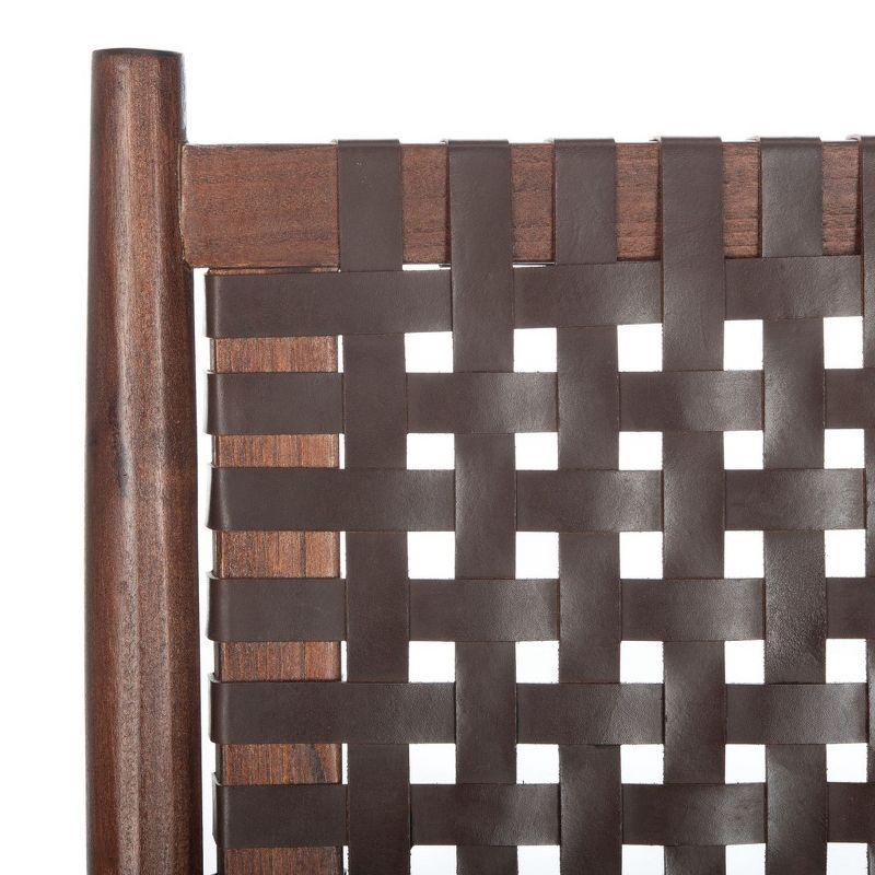 Soleil Accent Chair - ACH1001 - Brown/Brown - Safavieh