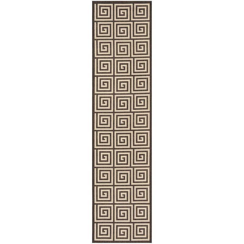 Linden LND129 Power Loomed Indoor/Outdoor Area Rug  - Safavieh