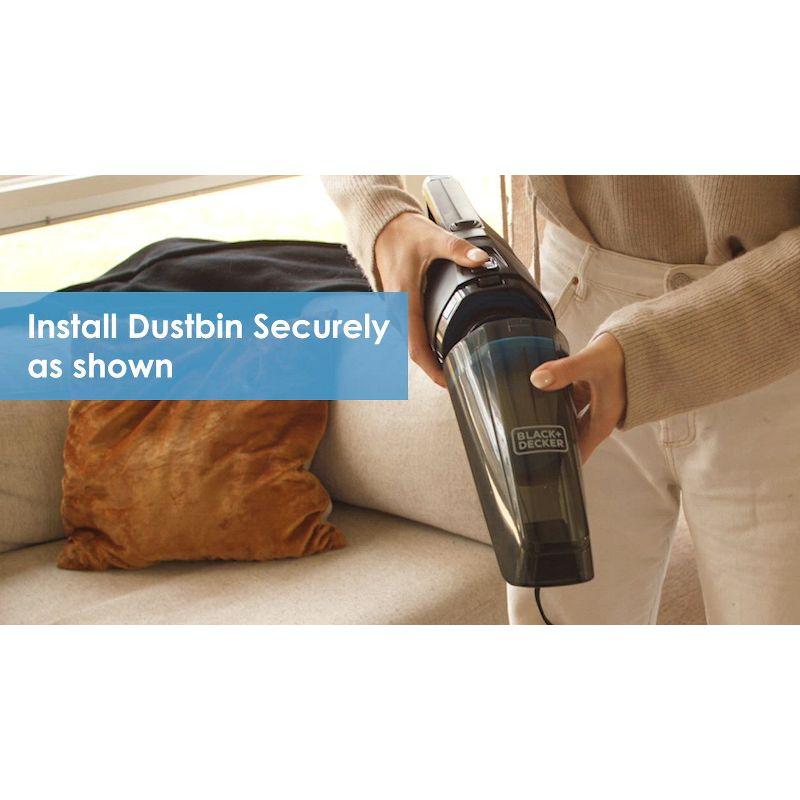 BLACK+DECKER Powerseries Flex 3-in-1 Corded Stick Vacuum: Lightweight, Bagless, HEPA Filter, Multi-Surface, 23ft Cord