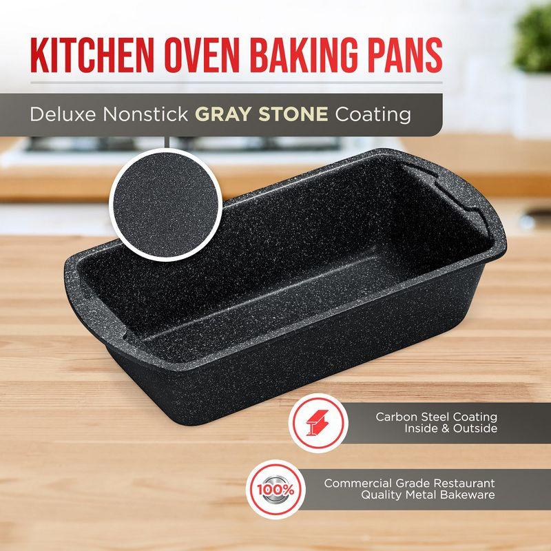 Bakken Swiss - Bakeware Set – 6 Piece (Gray Stone Coating)