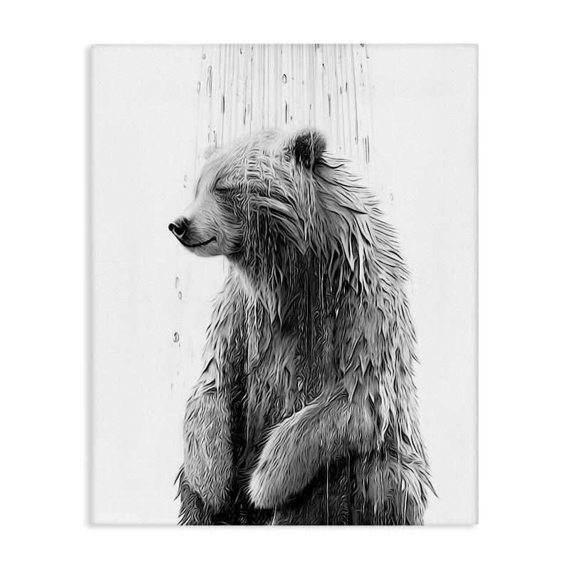 Stupell Industries " Bear Water Splash " by Annalisa Latella