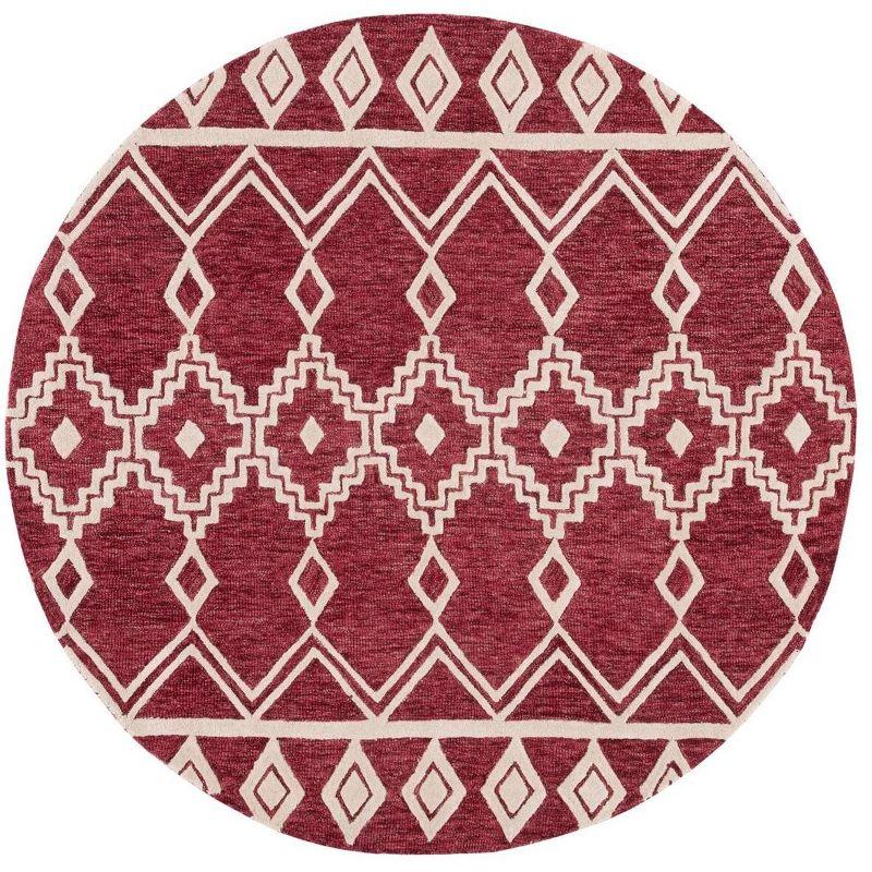 Abstract ABT851 Hand Tufted Area Rug  - Safavieh