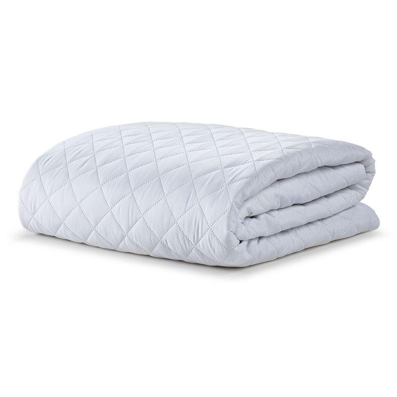 Ella Jayne Luxe Quilted California King Mattress Pad with Hypoallergenic Fill