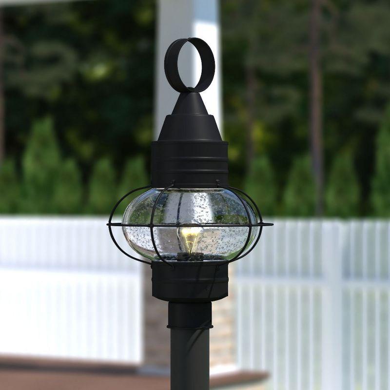 Vaxcel Chatham 1 - Light Post Light in  Textured Black