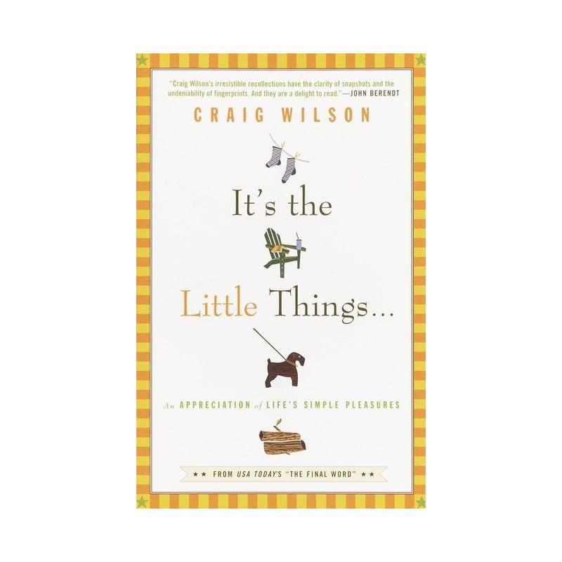 It's the Little Things . . . - by  Craig Wilson (Paperback)