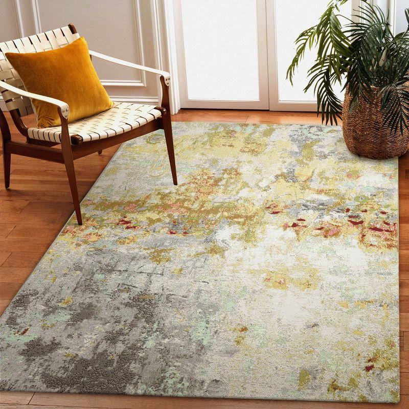Liora Manne Marina Abstract Indoor/Outdoor Rug Multi 3'3" x 4'11"