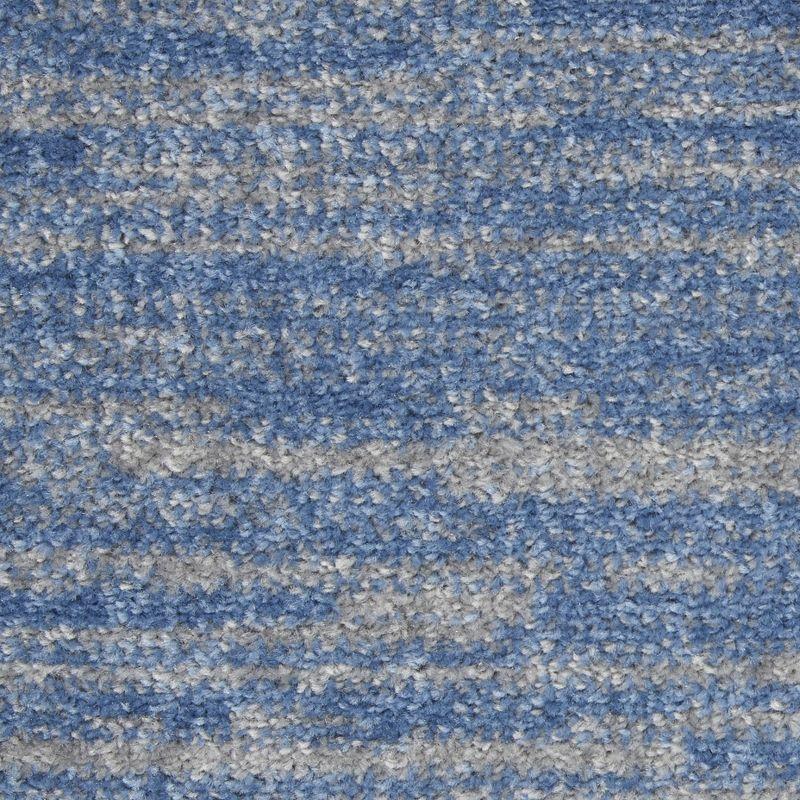 Nourison Nourison Essentials NRE01 Indoor/outdoor Area Rug - Blue/Grey 9' x square