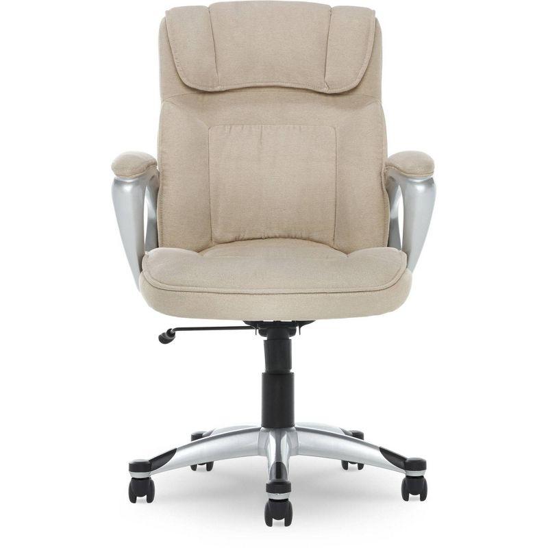 Serta Serta Hannah Executive Office Chair, Ergonomic Lumbar Support, Firm Seat Cushion, Deep Body Pillows