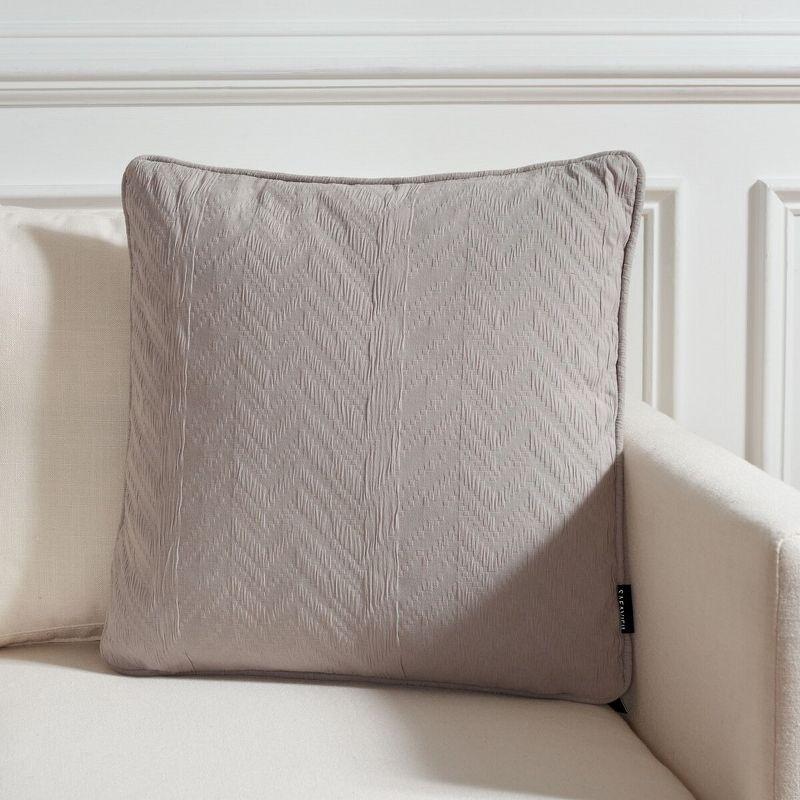 Ikeda Cotton Reversible Throw Pillow