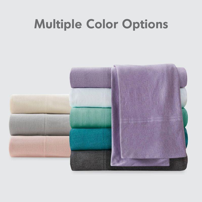 Cotton Blend Jersey Knit All Season Sheet Set