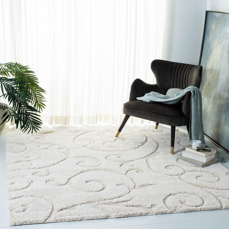 Florida Shag SG455 Power Loomed Area Rug  - Safavieh