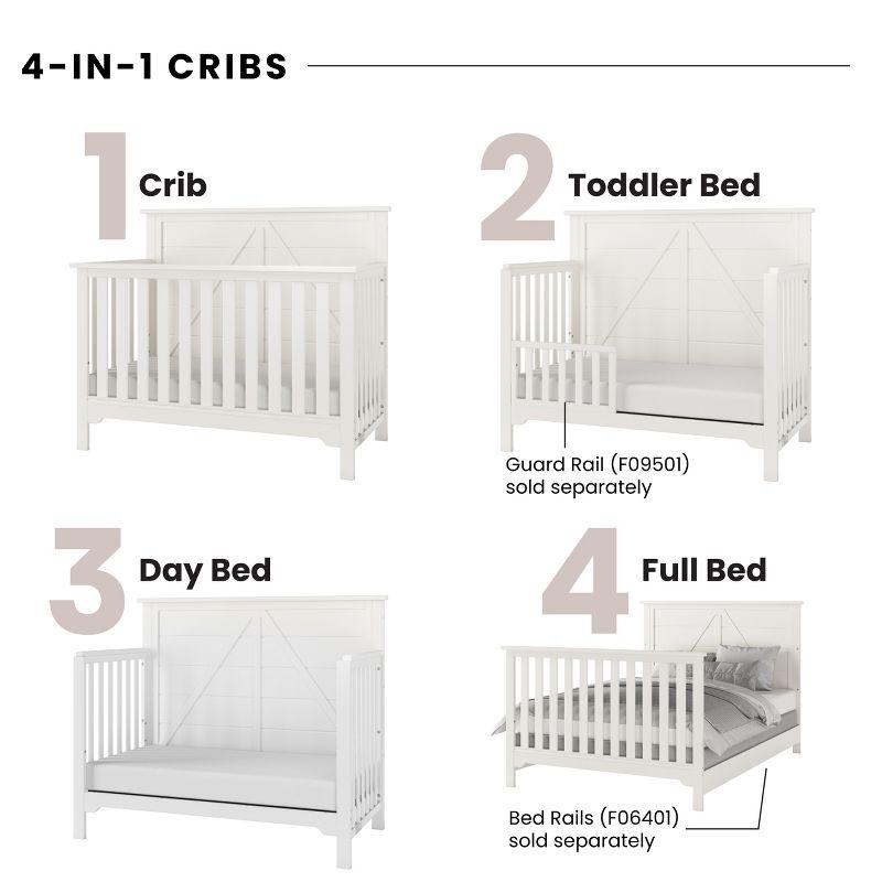 Woodland 4-in-1 Convertible Crib