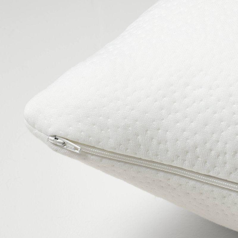 King Medium/Firm Machine Washable Medium Down Alternative Pillow - Casaluna™: Hypoallergenic, 300 Thread Count, Cotton Cover