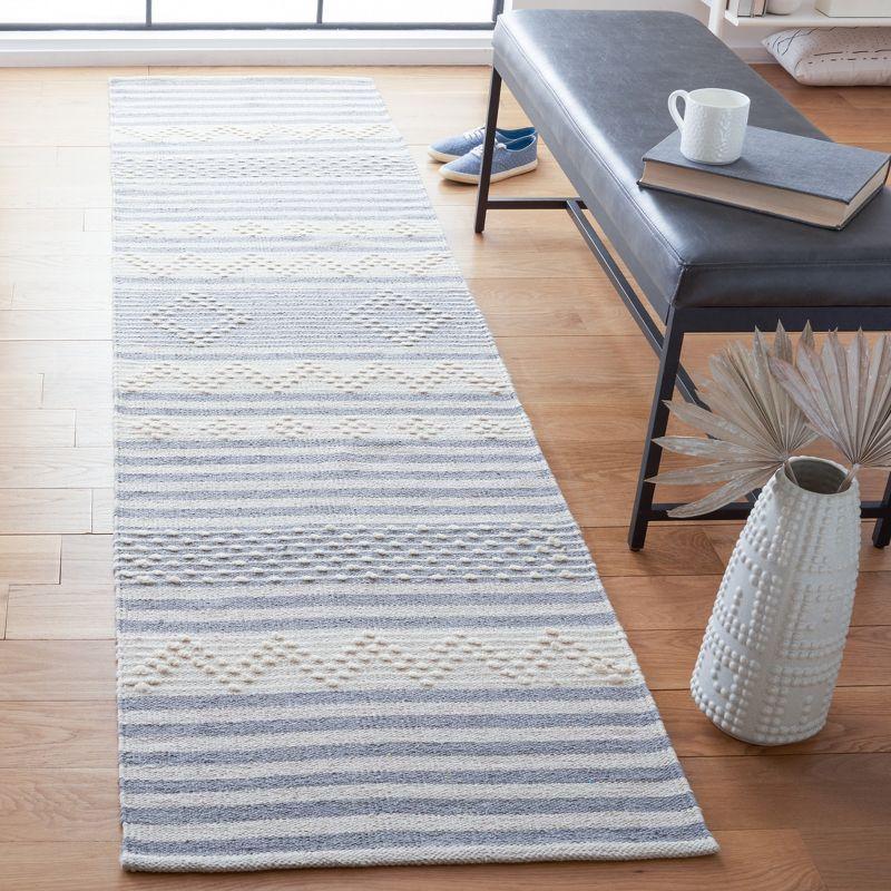 Striped Kilim STK511 Hand Woven Area Rug  - Safavieh