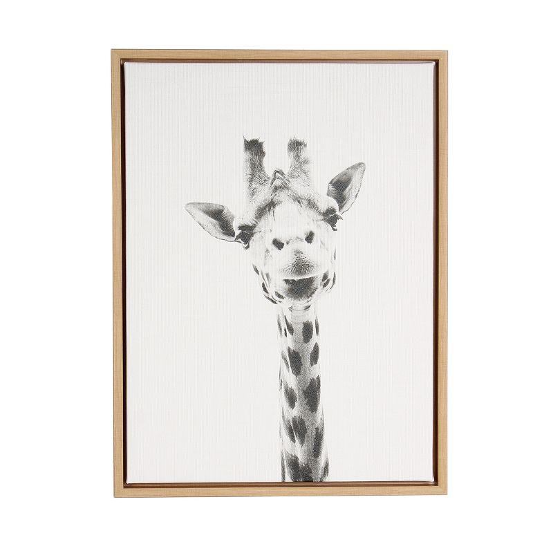 " Giraffe Portrait " by Simon Te