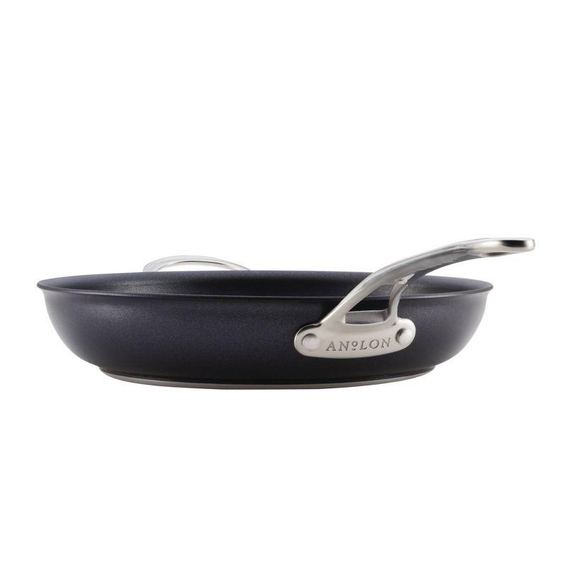 Anolon X Hybrid Cookware Nonstick Frying Pan with Helper Handle, 12-Inch