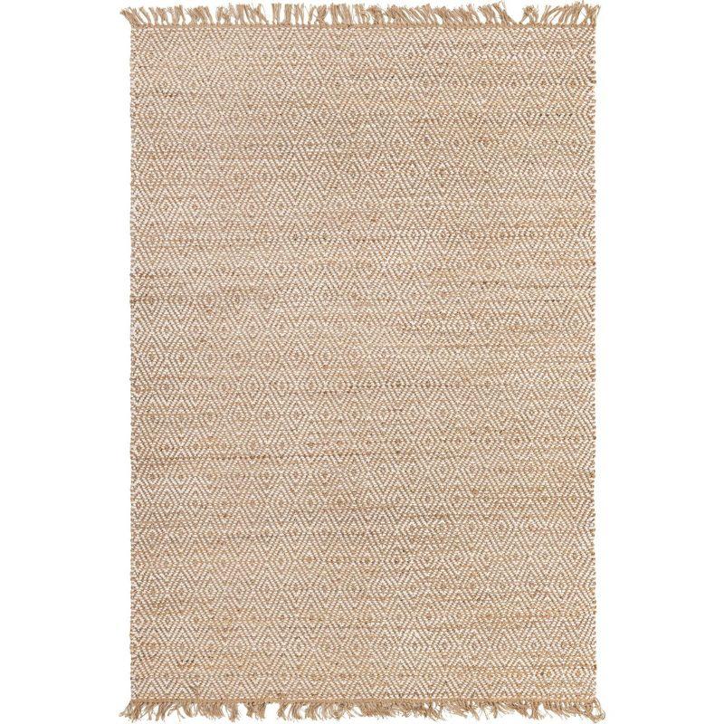 Unique Loom Assam Chunky Jute Area Rug