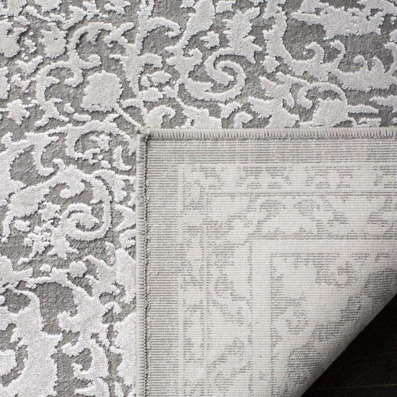 Princeton PRN713 Power Loomed Indoor Runner Rug - Grey/Beige - 2'x10' - Safavieh.