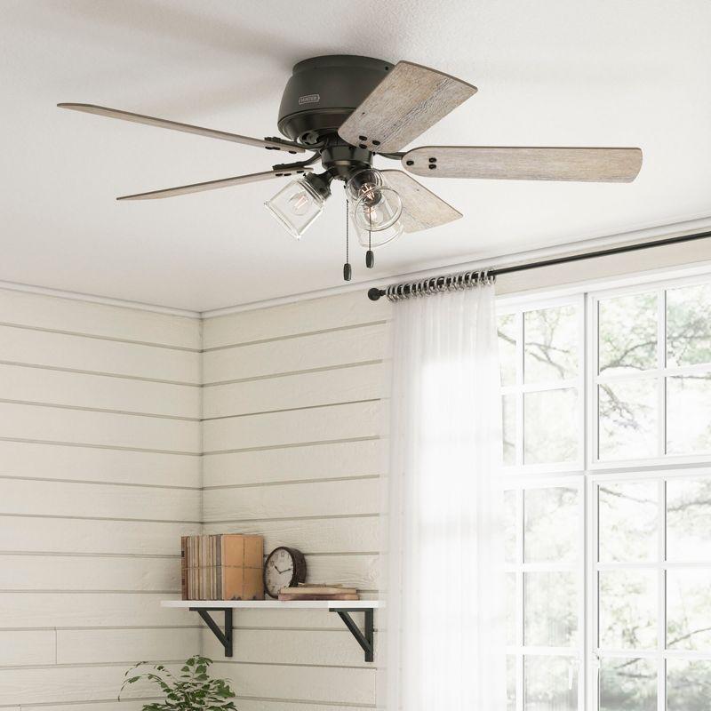 Shady Grove 52" 5 - Blade Ceiling Fan With Lights And Pull Chain