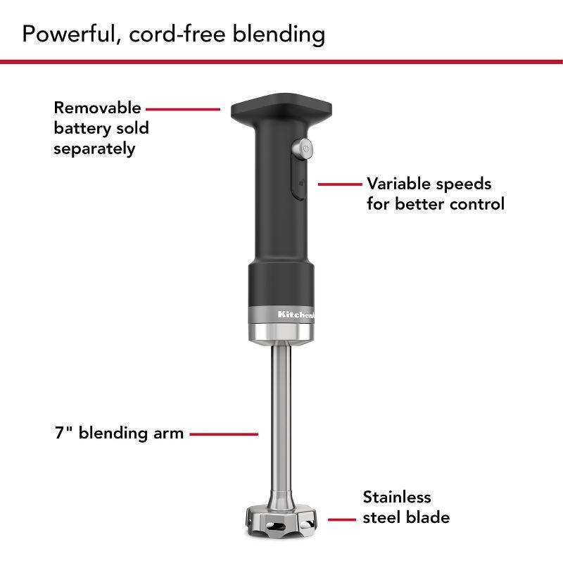 KitchenAid ® Go ™ Cordless Hand Blender with Battery