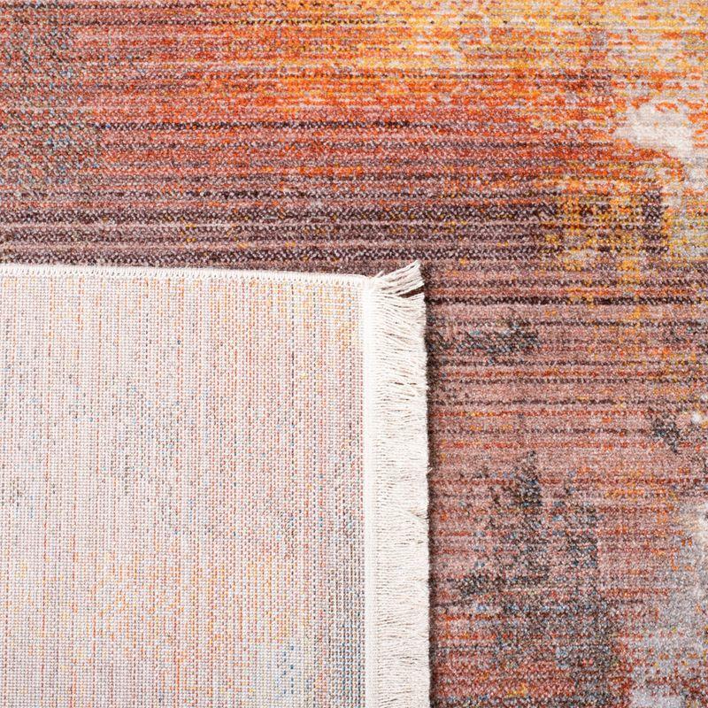 Vintage Persian VTP456 Power Loomed Area Rug - Rust/Gold - 8'x10' - Safavieh.