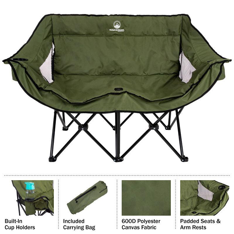 Folding Loveseat Camping Chair