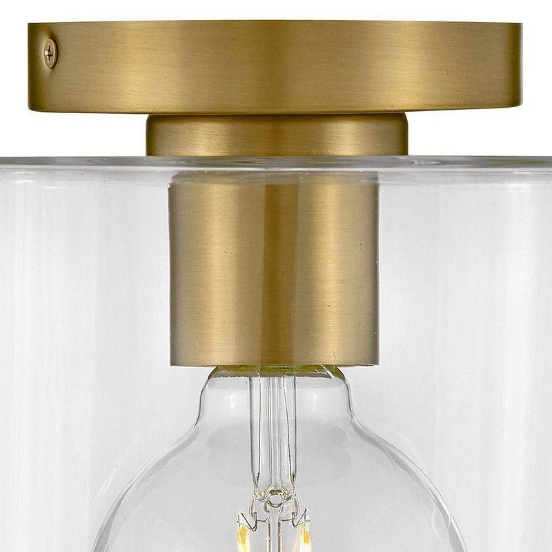 Lark Pippa 1 - Light Flush Mount in  Lacquered Brass