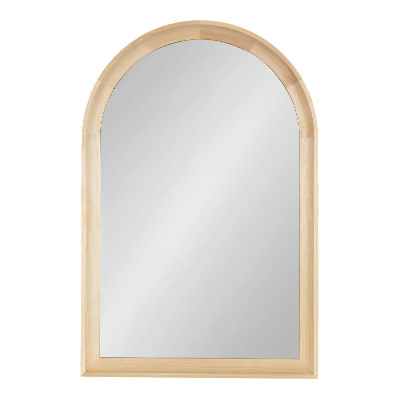 Hatherleigh Arch Wood Wall Mirror - Kate & Laurel All Things Decor